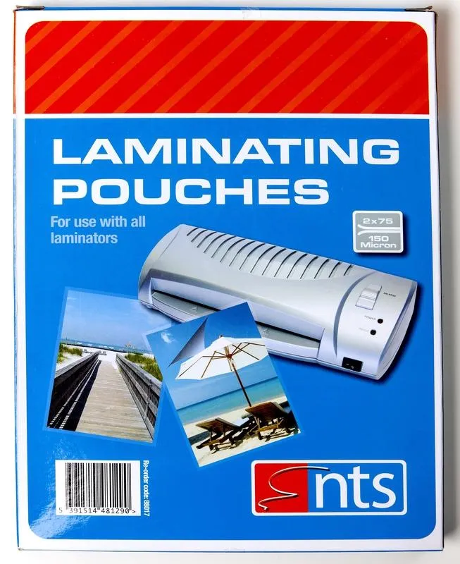 ■ NTS - A4 Laminating Pouches - Pack of 100
