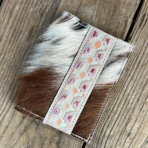 065 Passport Cover - Tricolor w/ Fiesta Navajo