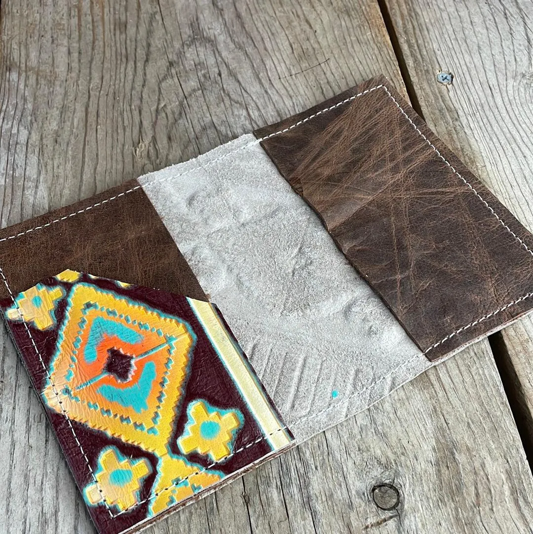 066 Passport Cover - No Hide w/ Western Sunset
