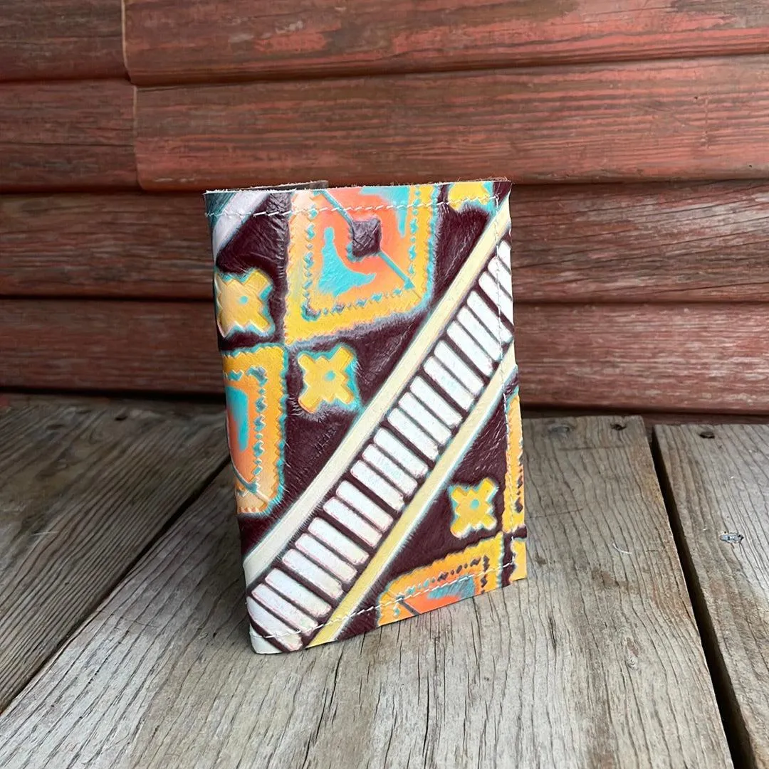066 Passport Cover - No Hide w/ Western Sunset