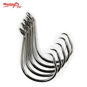 1000 x #1/0 Chemically Sharpened Octopus Circle Hooks Fishing Tackle