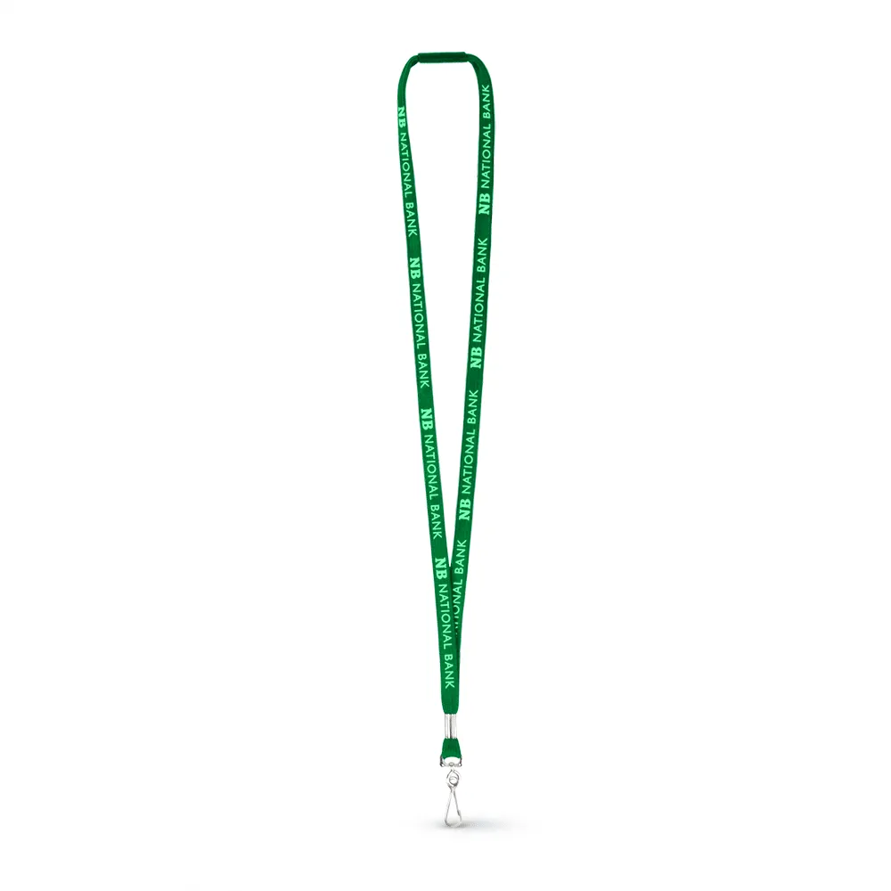 1/2" Tubular Polyester Lanyard - Silkscreen