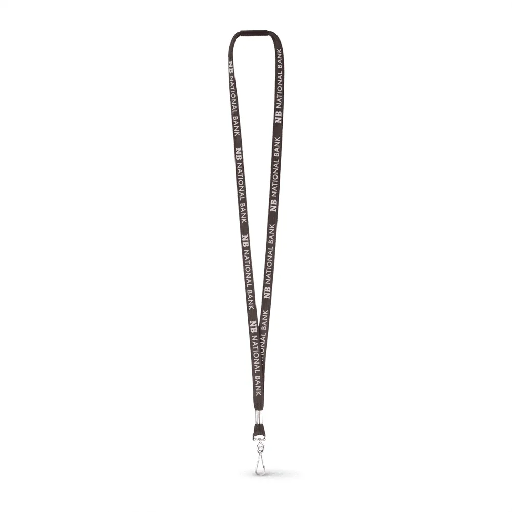 1/2" Tubular Polyester Lanyard - Silkscreen