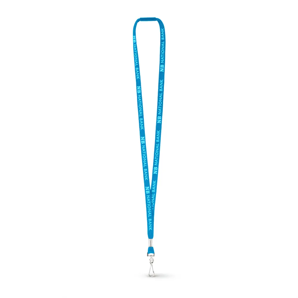 1/2" Tubular Polyester Lanyard - Silkscreen