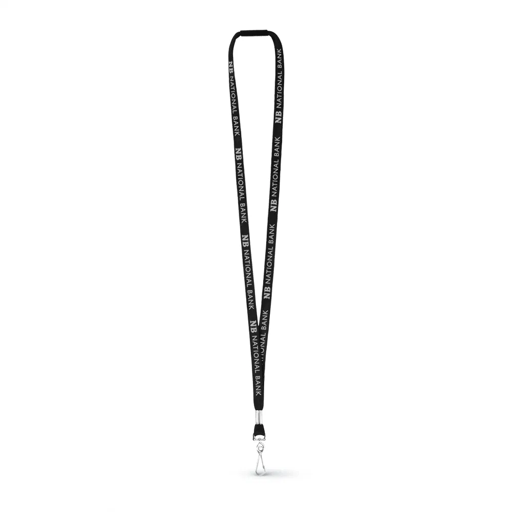 1/2" Tubular Polyester Lanyard - Silkscreen
