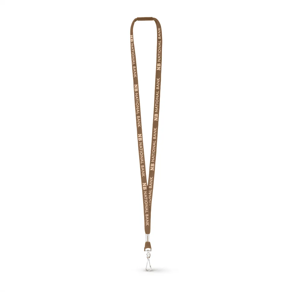 1/2" Tubular Polyester Lanyard - Silkscreen