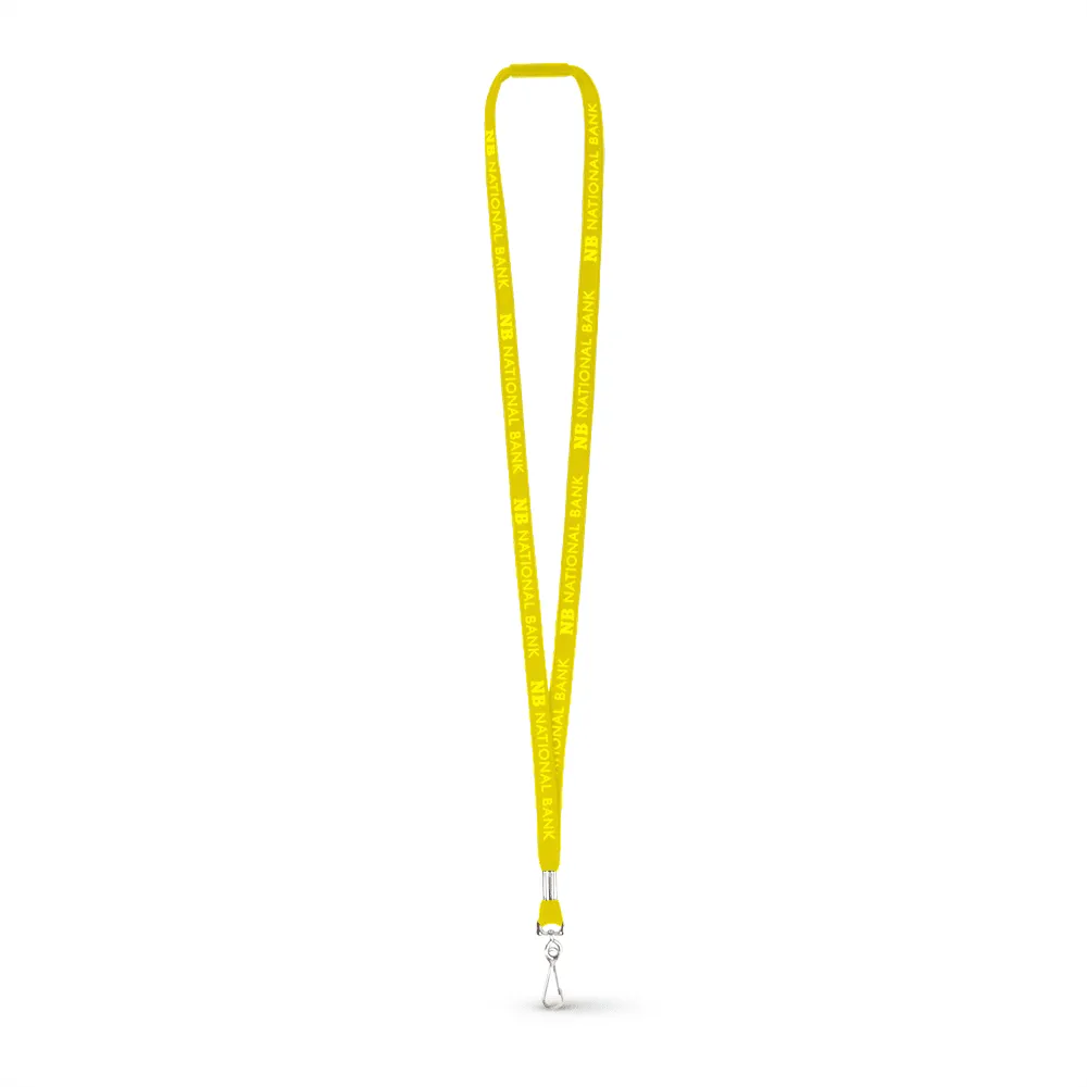 1/2" Tubular Polyester Lanyard - Silkscreen