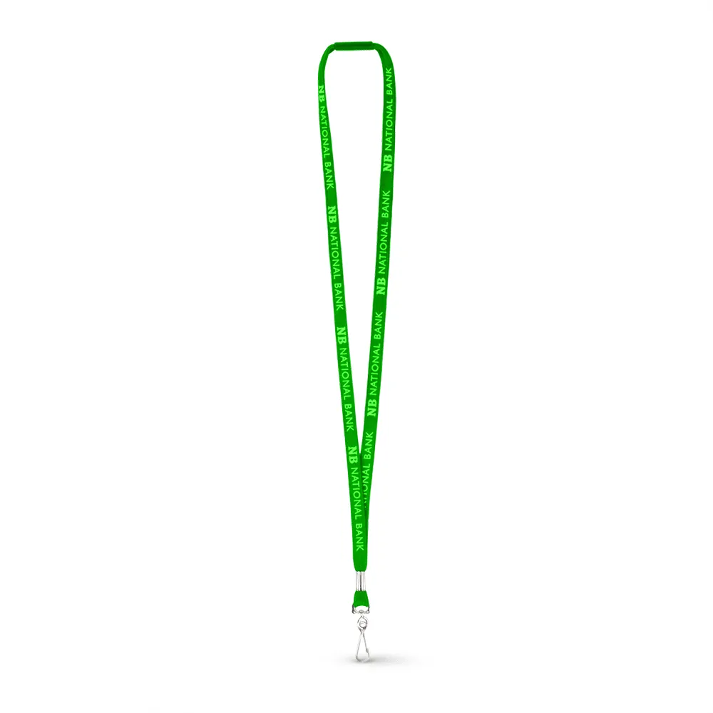 1/2" Tubular Polyester Lanyard - Silkscreen