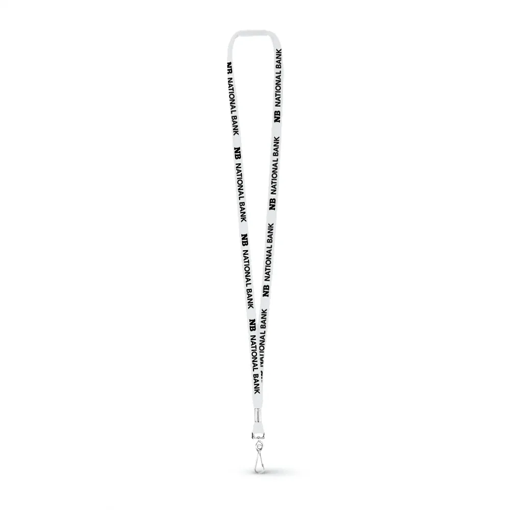 1/2" Tubular Polyester Lanyard - Silkscreen