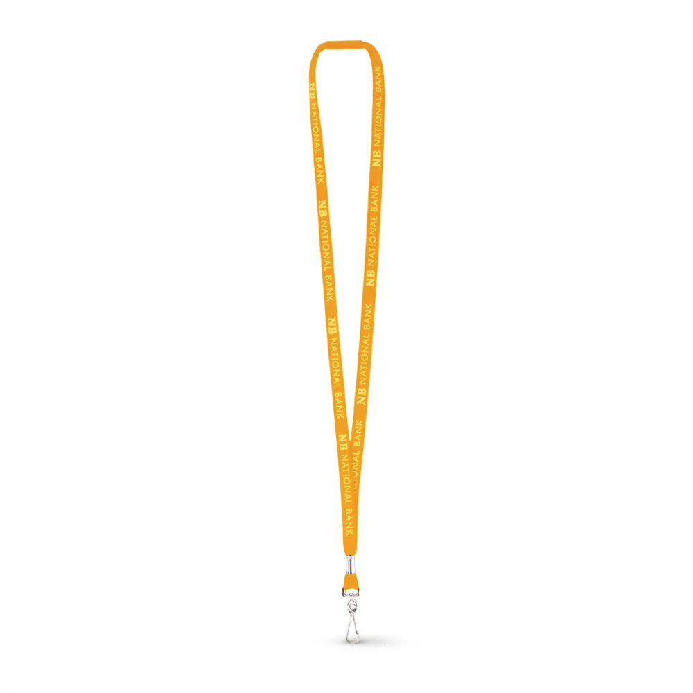 1/2" Tubular Polyester Lanyard - Silkscreen