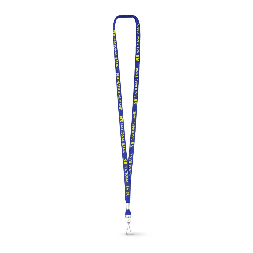 1/2" Tubular Polyester Lanyard - Silkscreen
