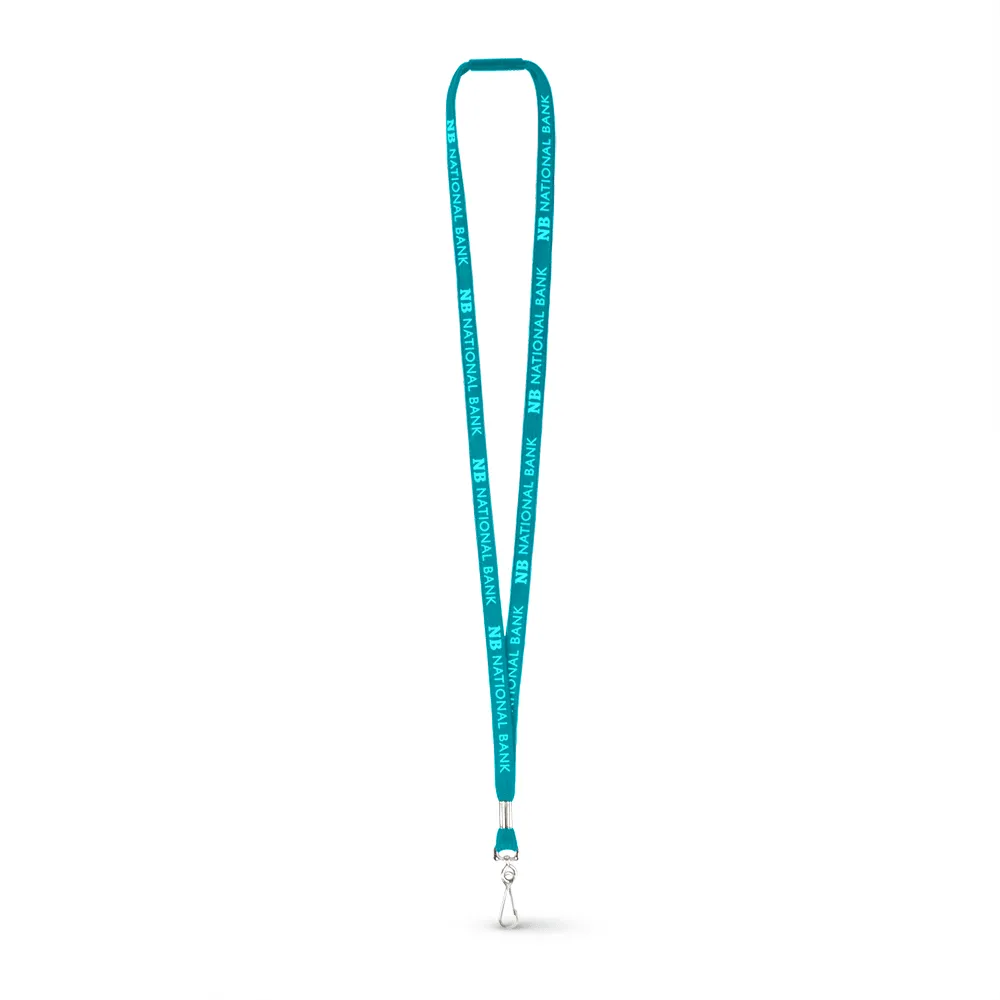 1/2" Tubular Polyester Lanyard - Silkscreen