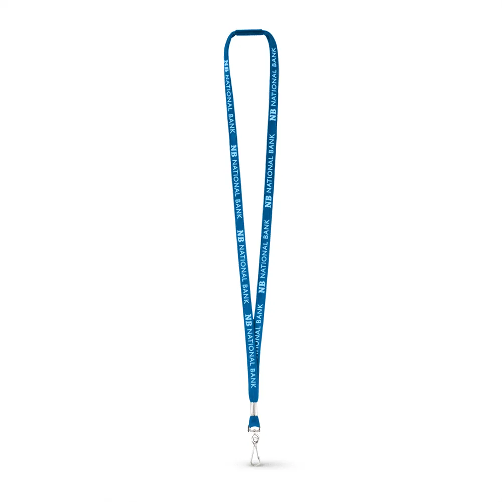 1/2" Tubular Polyester Lanyard - Silkscreen