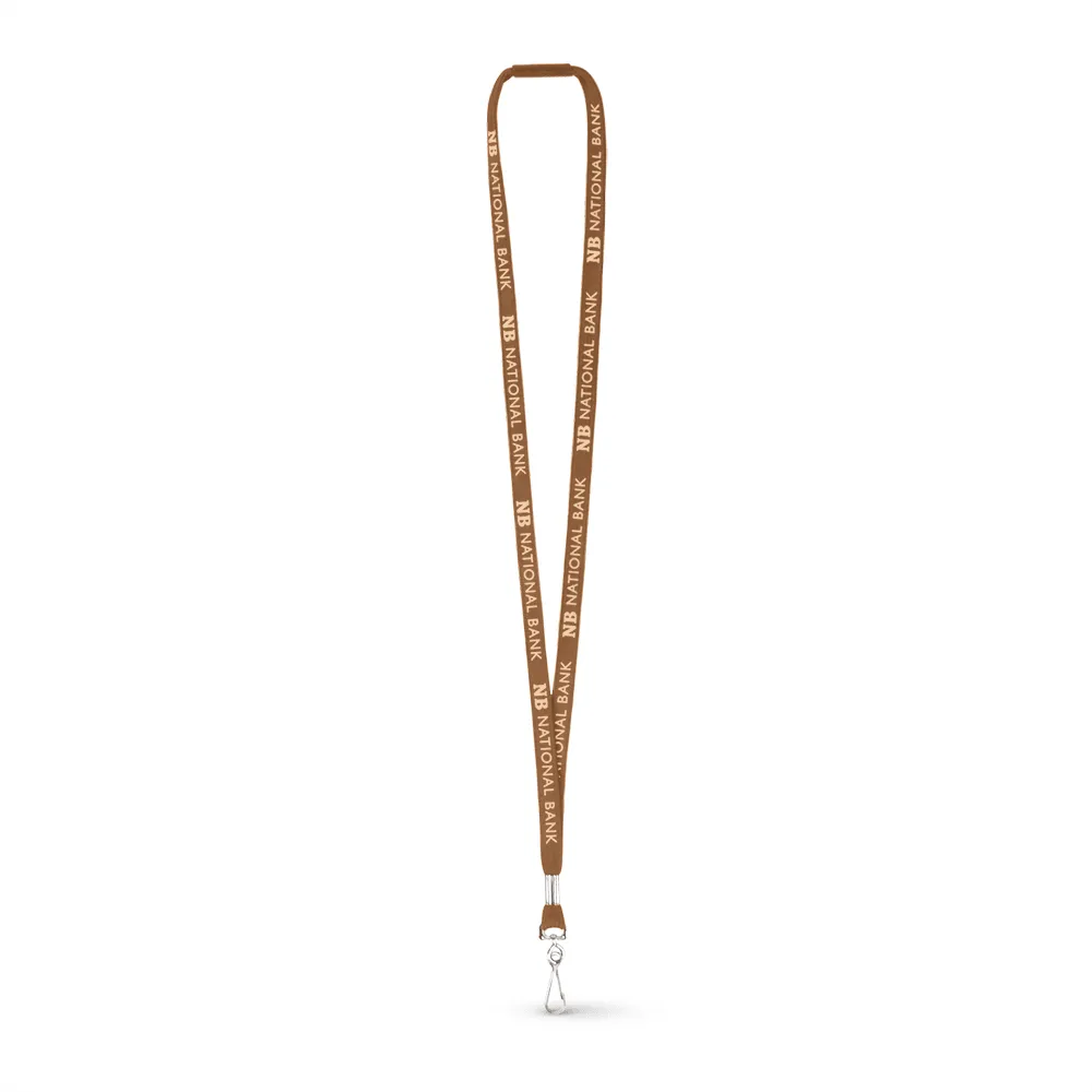 1/2" Tubular Polyester Lanyard - Silkscreen