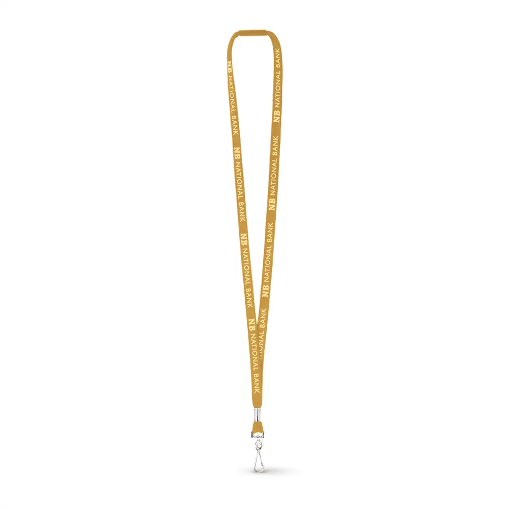 1/2" Tubular Polyester Lanyard - Silkscreen