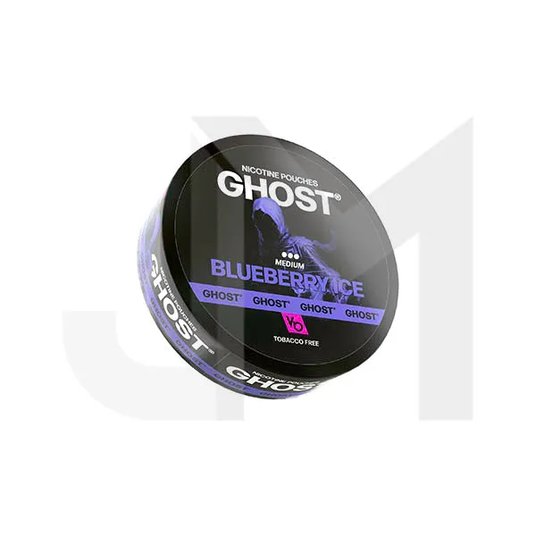 16mg Ghost Medium Nicotine Pouches - 20 Pouches