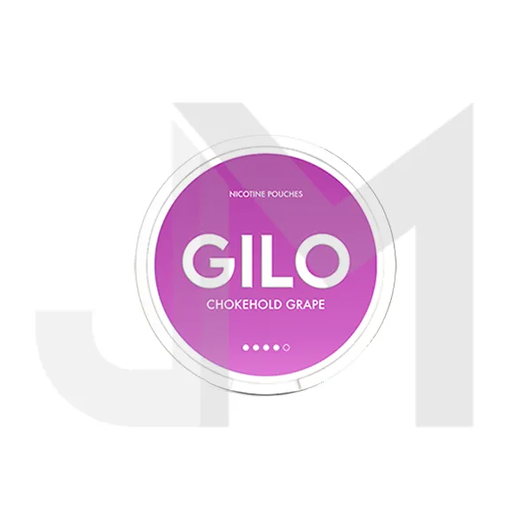 16mg GILO Nicotine Pouch Chokehold Grape - 20 Pouches