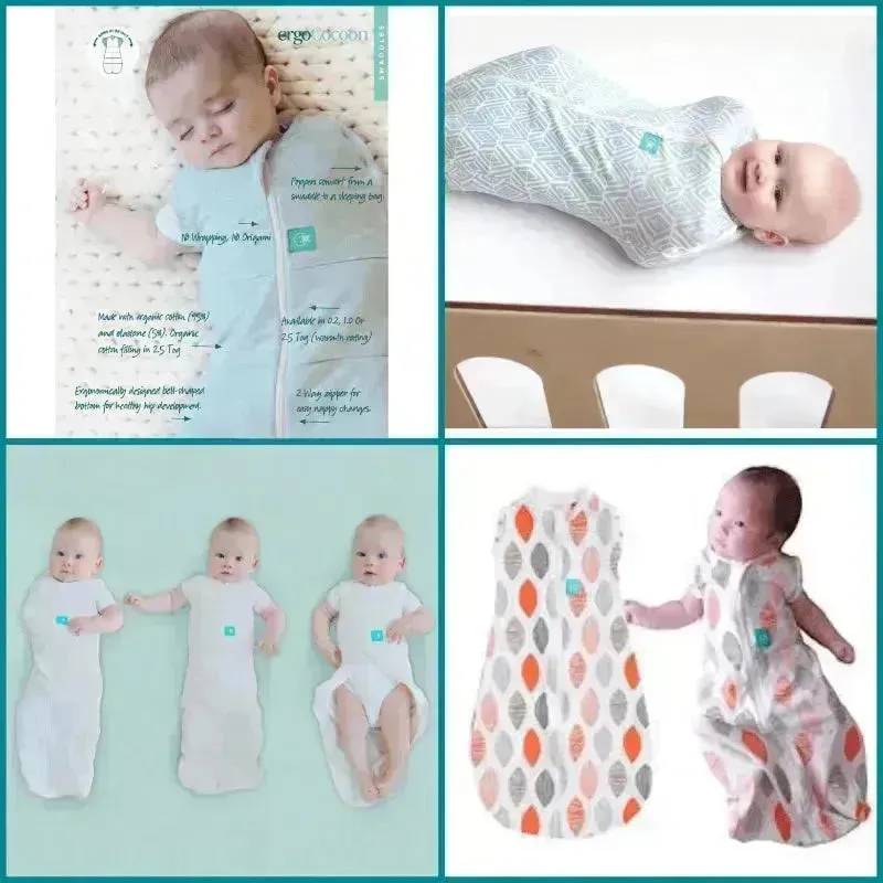 2 in 1 Swaddle Sleep Bag