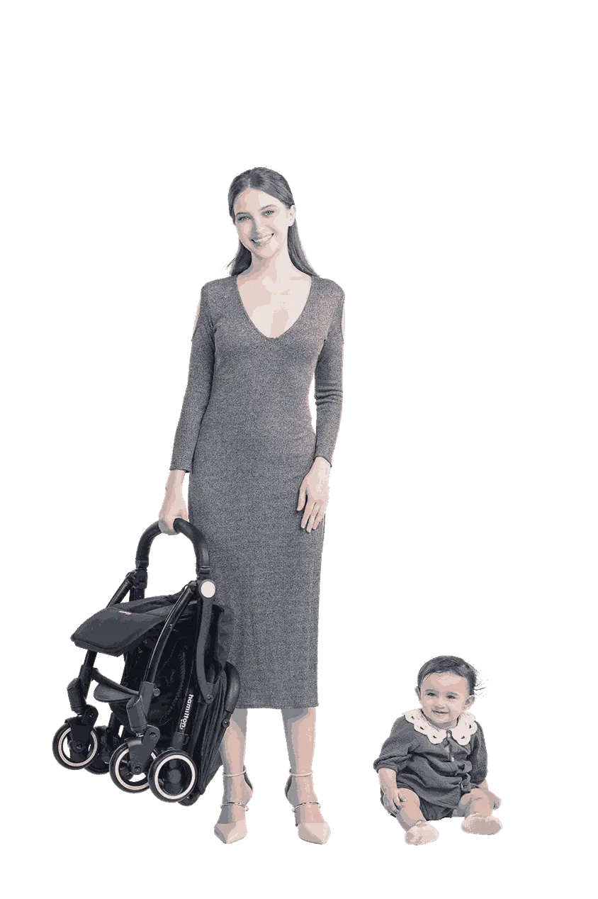 (2 Years Local Warranty) Hamilton X1 Lite MagicFold Stroller - 5 Colors