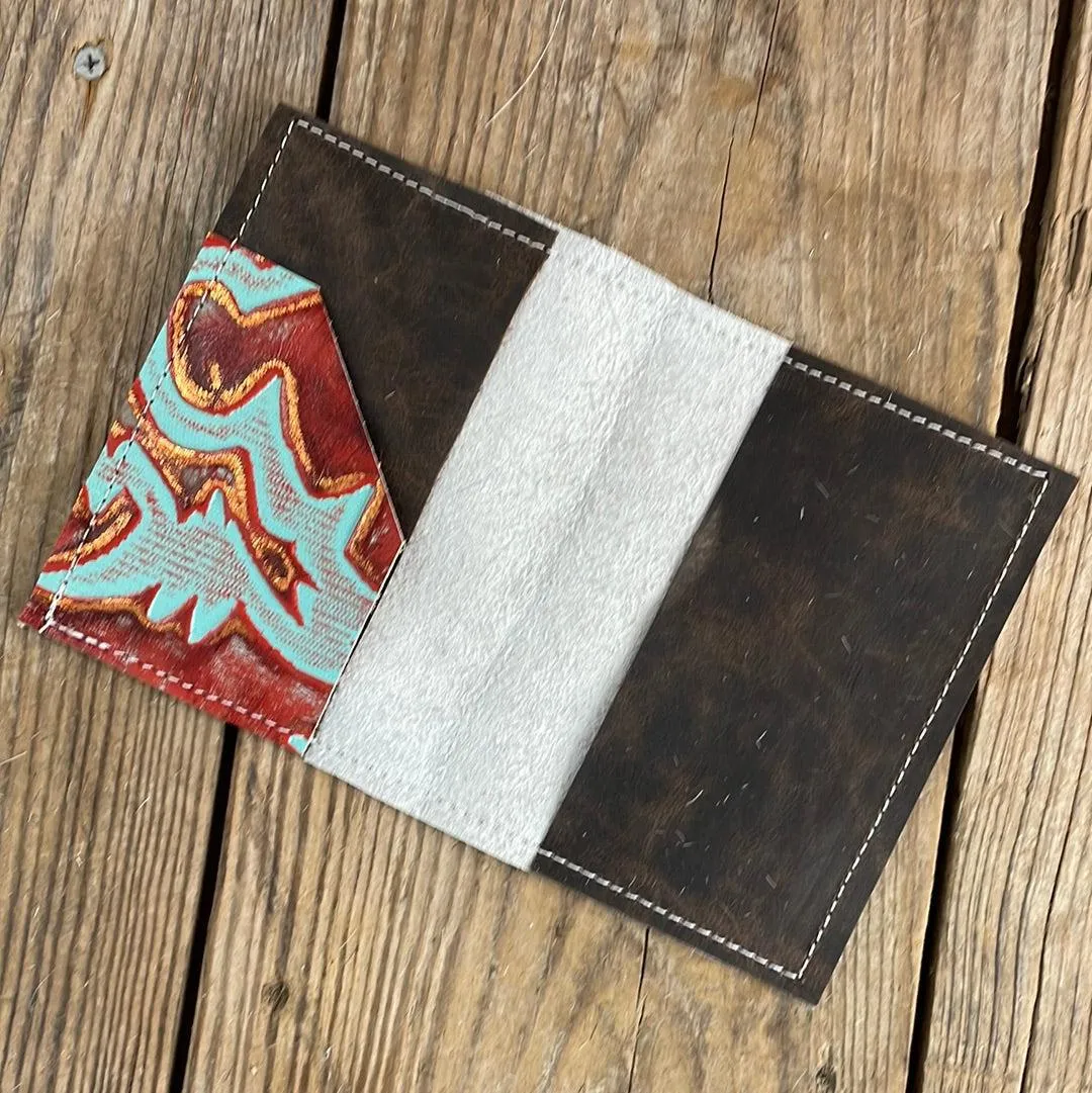 220 Passport Cover - Brindle w/ Patriot Laredo