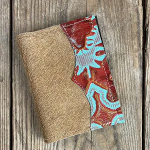 220 Passport Cover - Brindle w/ Patriot Laredo