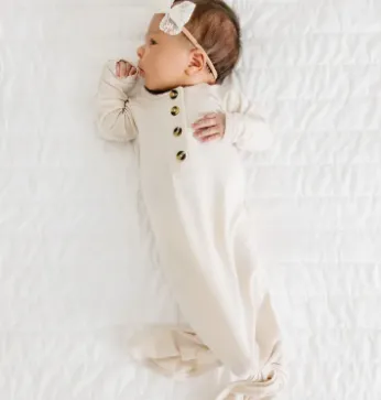 3-6mo Winnie Knotted Gown