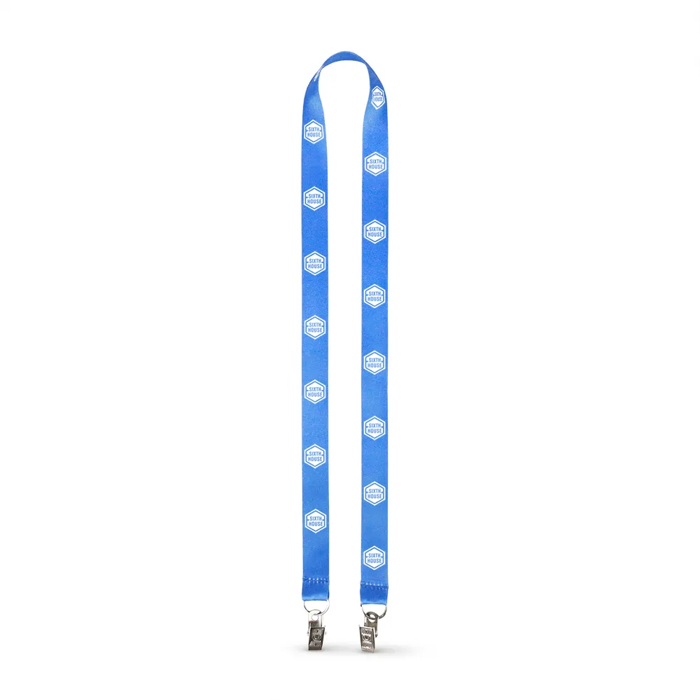 3/4" Flat Polyester Lanyard - Digitally Dye Sublimated
