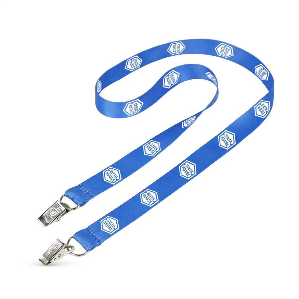 3/4" Flat Polyester Lanyard - Digitally Dye Sublimated