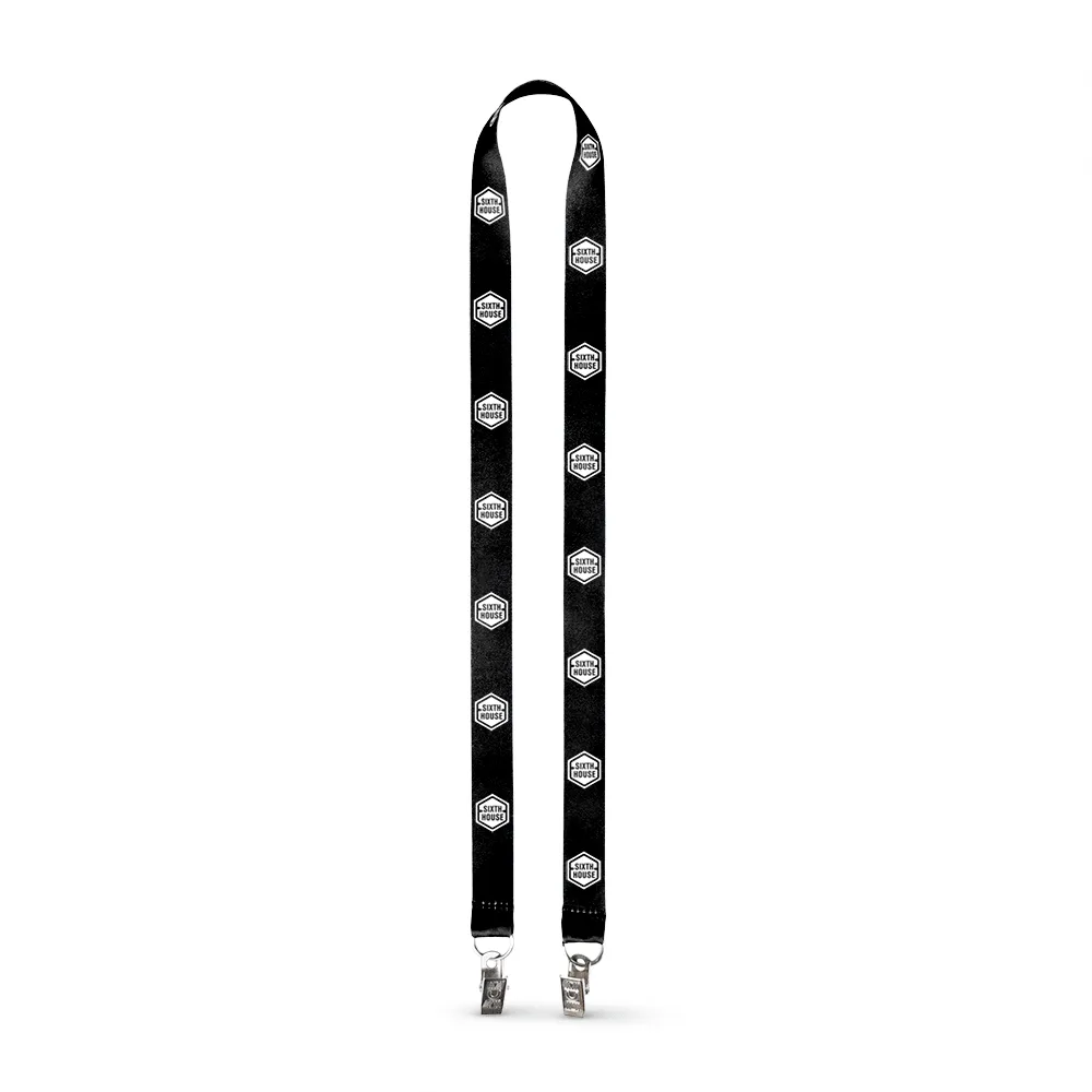 3/4" Flat Polyester Lanyard - Digitally Dye Sublimated