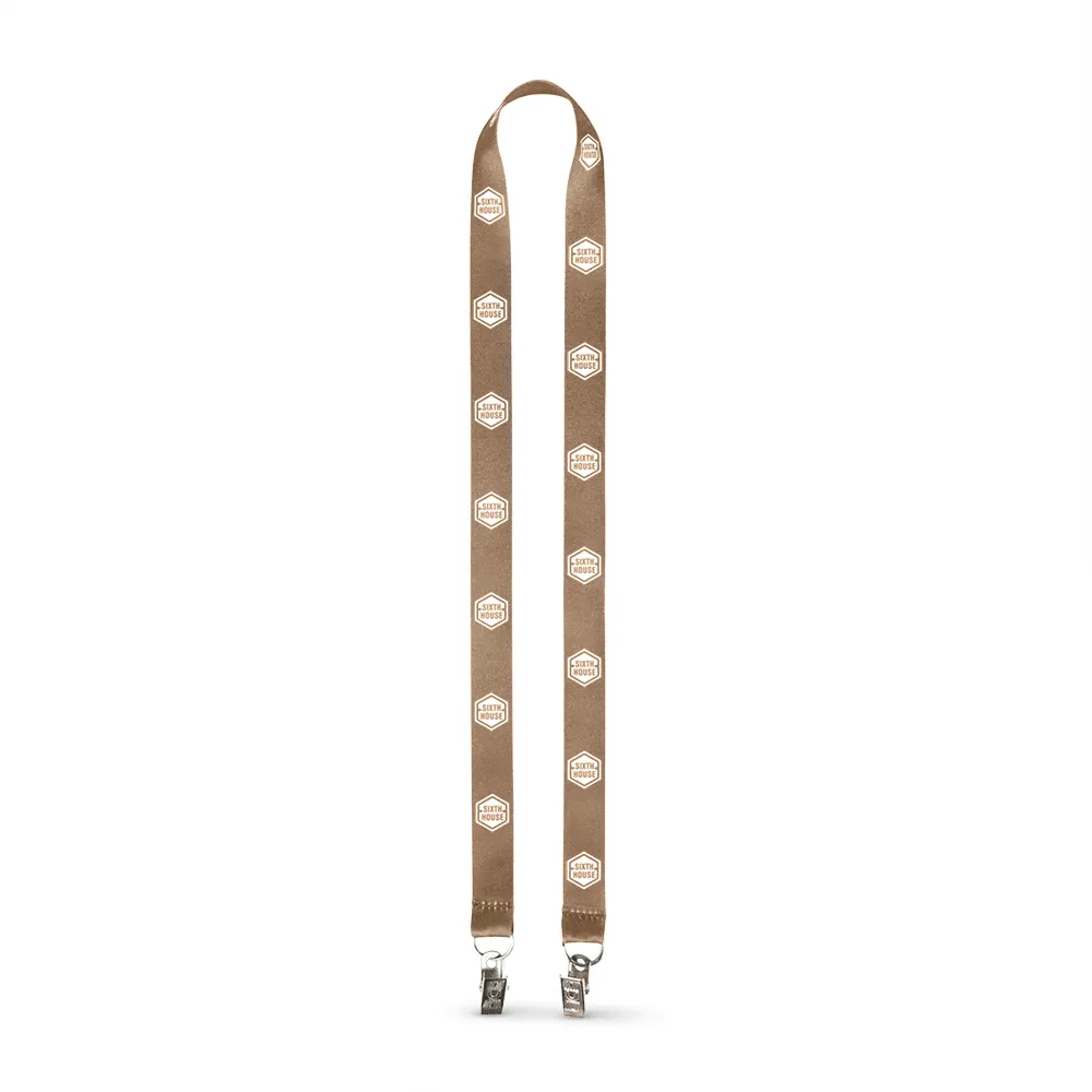 3/4" Flat Polyester Lanyard - Digitally Dye Sublimated