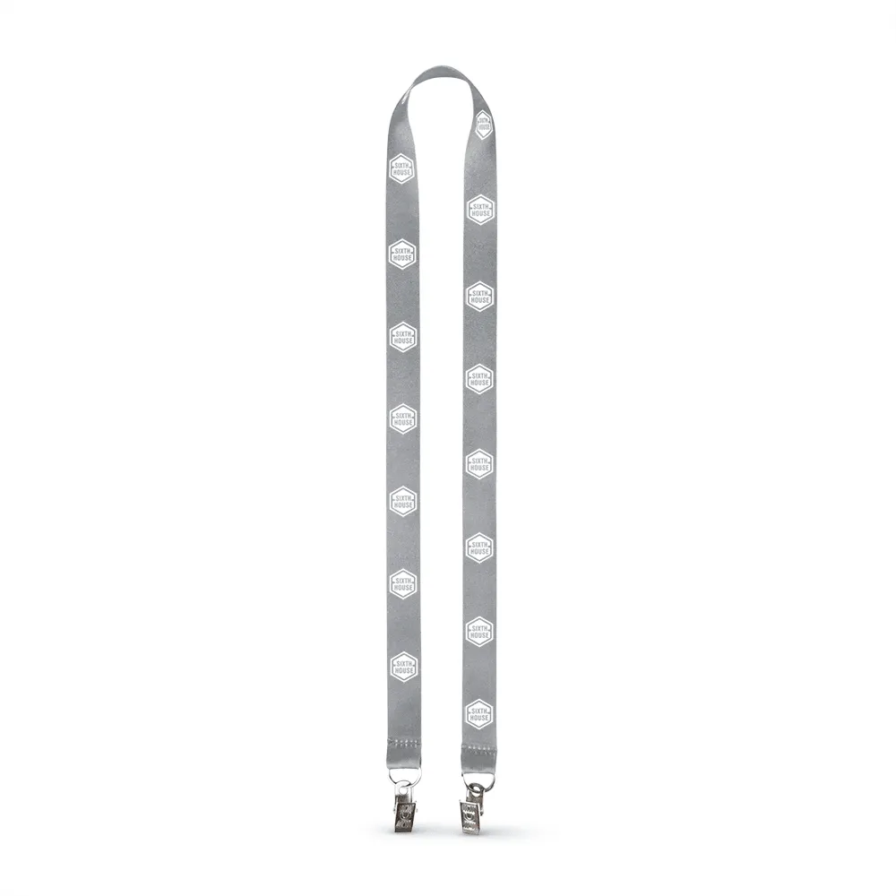 3/4" Flat Polyester Lanyard - Digitally Dye Sublimated