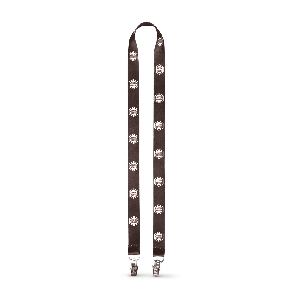 3/4" Flat Polyester Lanyard - Digitally Dye Sublimated
