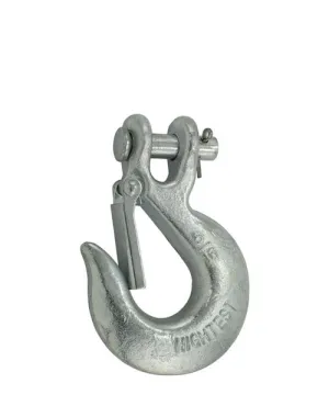 3/8" G70 Clevis Safety Hook W/Latch