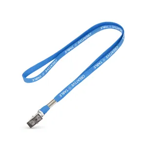 3/8" Tubular Polyester Lanyard - Silkscreen