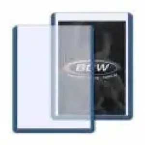 3x4 Top Loader Card Holder - Blue Border