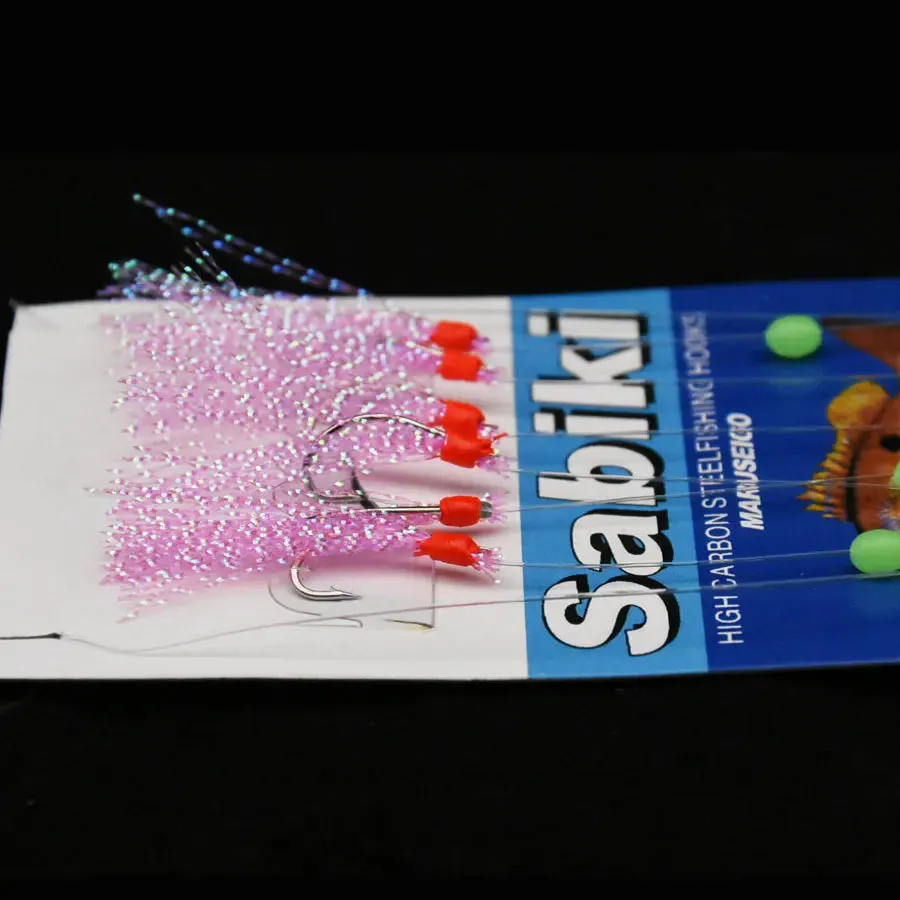 5 bags bait jig fishing hook lures Mackerel full assembly Vertical rig hook set