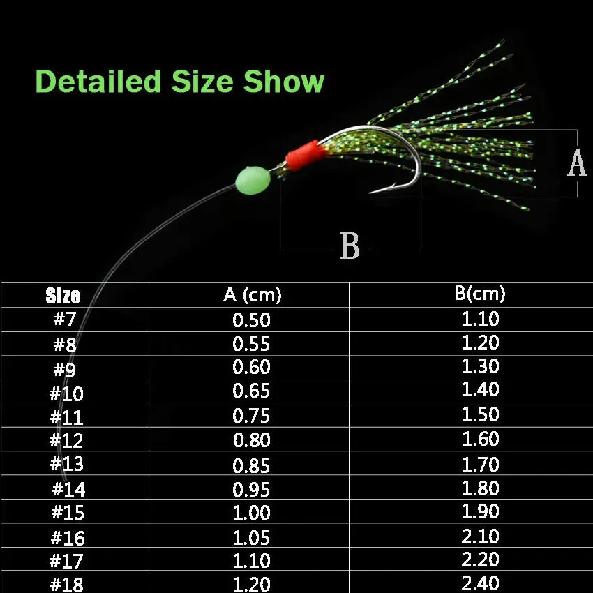 5 bags bait jig fishing hook lures Mackerel full assembly Vertical rig hook set
