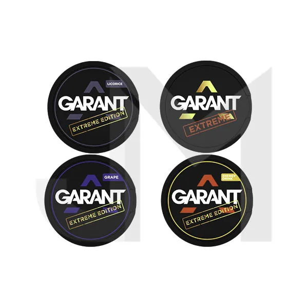 50mg Garant Extreme Nicotine Pouch - 20 Pouches