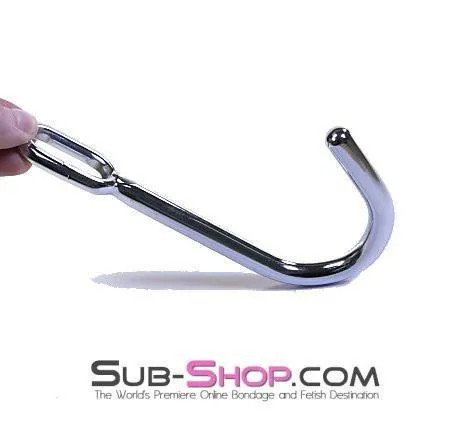 9314HS    Chromed Steel Extreme Bondage Vaginal or Anal Hook