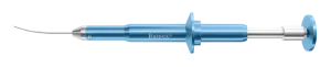 999R 8-120 Coaxial Needle Holder for IOL Suturing, Length 128 mm, Titanium Handle