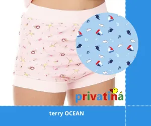 adult baby diaper panties trainer OCEAN terry