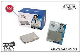 Ajanta Card Holder 901 Credit Card Holder Debit Card Holder Business Card Holder Visiting Card Holder Visiting Card Case ATM Card Holder Stainless Steel Card Holder