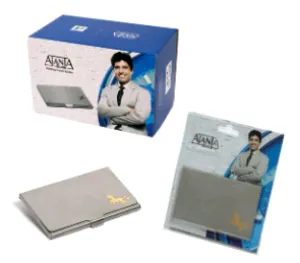 Ajanta Card Holder 901 Credit Card Holder Debit Card Holder Business Card Holder Visiting Card Holder Visiting Card Case ATM Card Holder Stainless Steel Card Holder