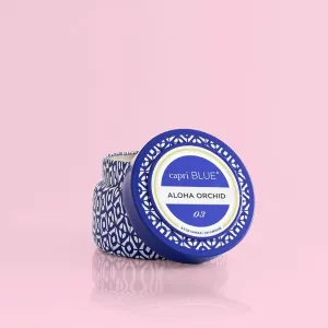 Aloha Orchid Signature Printed Travel Tin Candle