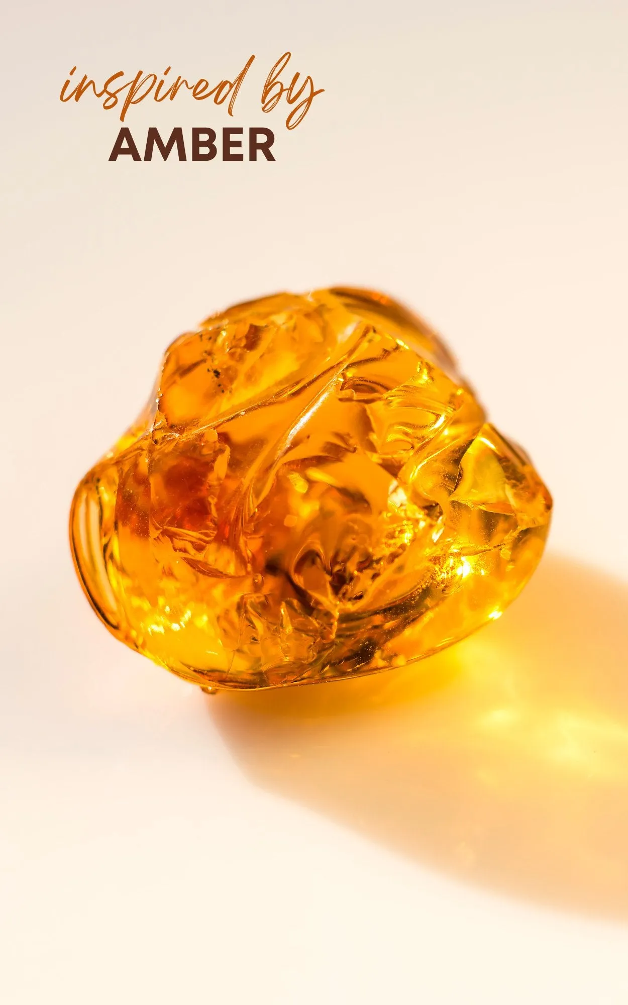 Amber Perfume Oil Concentrate Mini Rollie with Gemstones by Sage