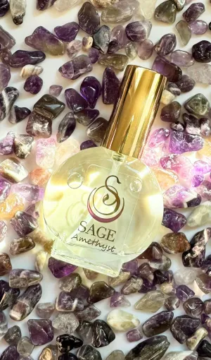 Amethyst Limited Edition Organic 1/2oz Eau de Toilette Mini by Sage