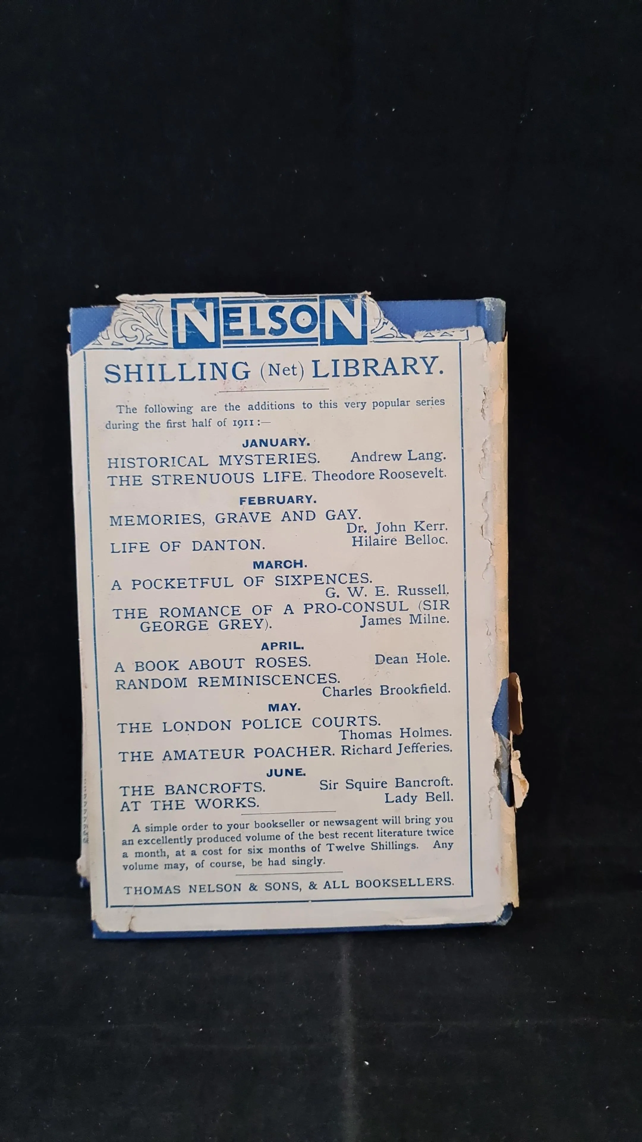 Andrew Lang - Historical Mysteries, Thomas Nelson, no date