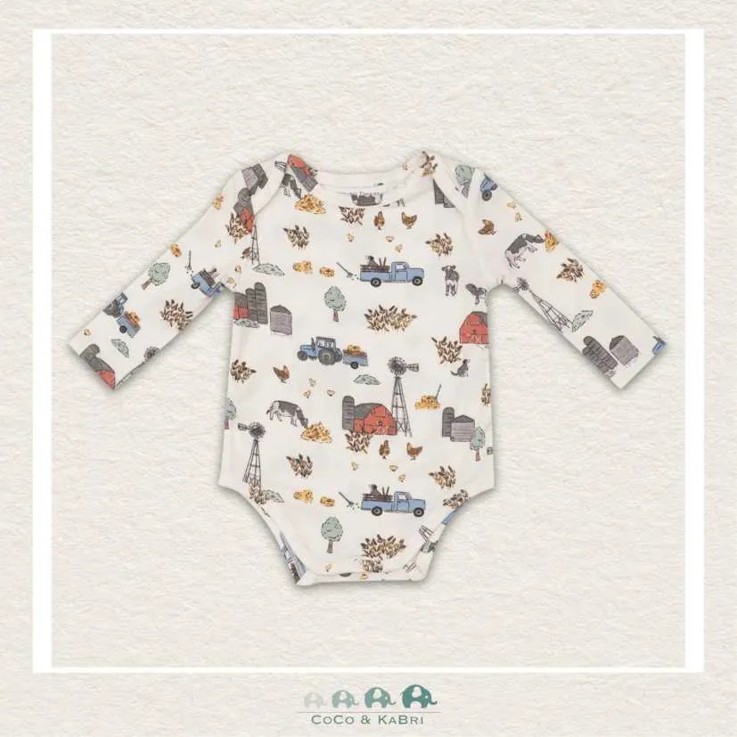 Angel Dear: Hay Farmer Diaper Shirt
