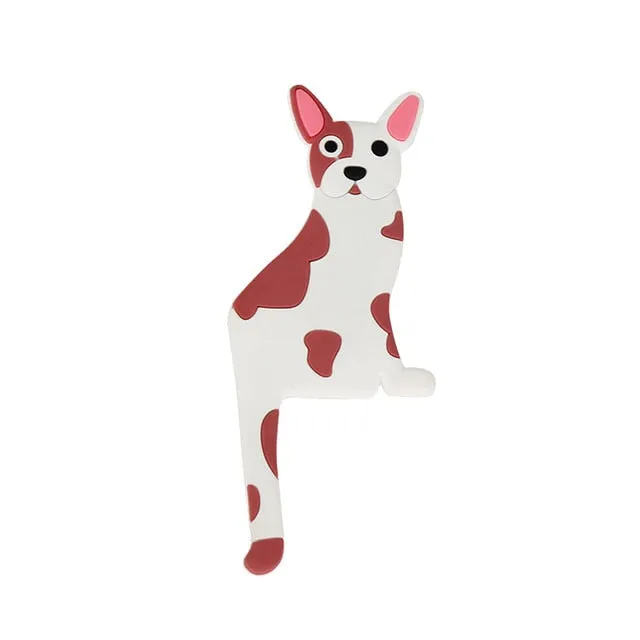 Animal Fridge Hook Key Wall Crochet Holder Removable Kitchen Hooks Home Decor key holder wall can Washed holder wall hook