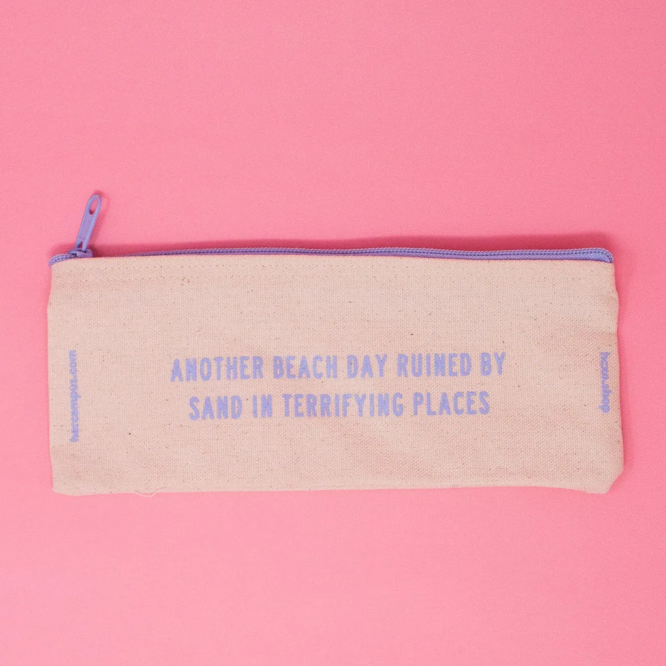 Another Beach Day Ruined By Sand In Terrifying Places Pouch